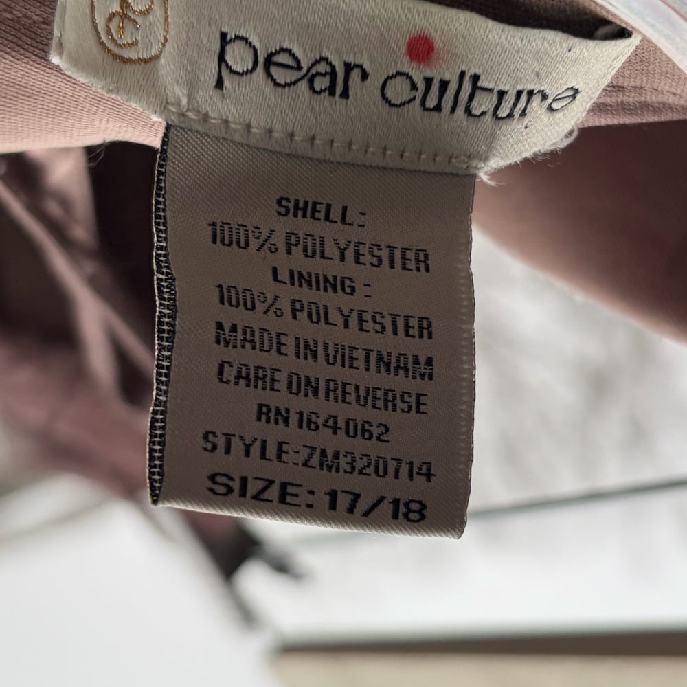🆕✨Pear Culture 17/18 13/14 Juniors' Sweetheart-Neck Ombre Mesh Fit&Flare Bustier - Picture 14 of 16